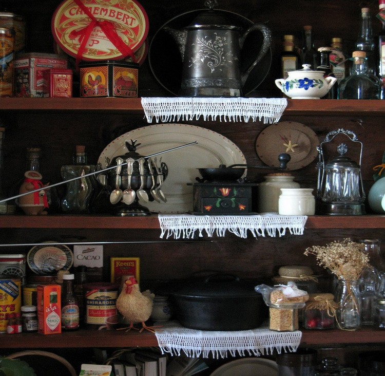 old-fashioned pantry