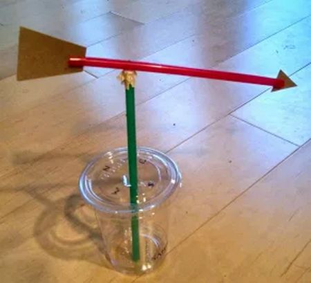 How To Make A Wind Vane With Cardboard