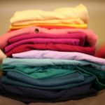 pile of folded laundry
