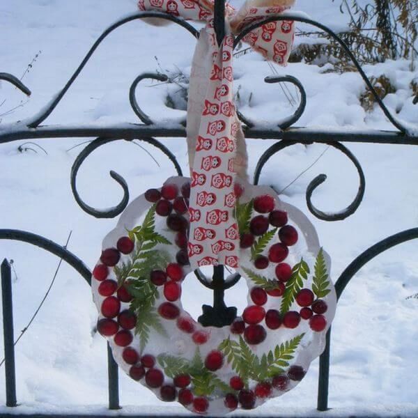 ice wreath